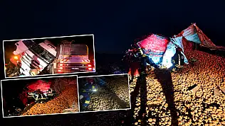 Konya'da süt tankeri ile TIR çarpıştı! 1 ölü, 1 yaralı