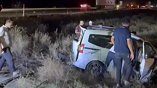 Konya'da tır ile kamyonet çarpıştı: 2 yaralı!