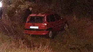 Konya'da tır otomobile arkadan çarpıştı: Kontrolden çıkan araç şarampole düştü!