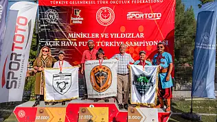 Meram Belediyesporlu minik okçular Türkiye Şampiyonası'nda gururlandırdı