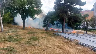 Son dakika: Konya Alaaddin Tepesi'nde yangın paniği! Bölgeye çok sayıda ekip sevk edildi