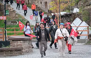 190 doğasever Cumhuriyet coşkusunu Sille'de yaşadı!