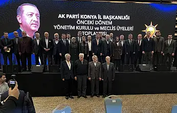 AK Parti Konya'da ahde vefa! AK kadrolar buluştu