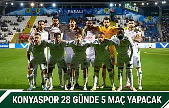 Anadolu Kartalı yoğun mesaide: Konyaspor'un zorlu fikstürü başlıyor