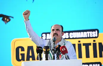 Başkan Altay, Gazze için sessiz kalmadı: Özgür Filistin asla yalnız değildir!