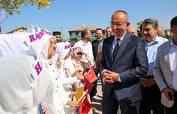 Başkan Kavuş, çiçeği burnunda hafızların sevincine ortak oldu