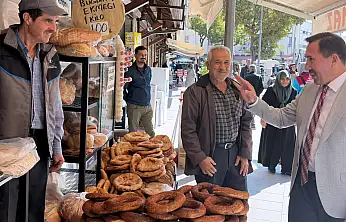 Başkan Kılca, Aziziye çarşısında esnafın taleplerini dinledi
