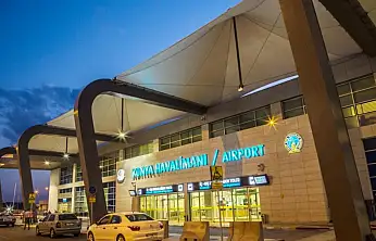 Bir ayda 93 bin kişi Konya Havalimanını tercih etti