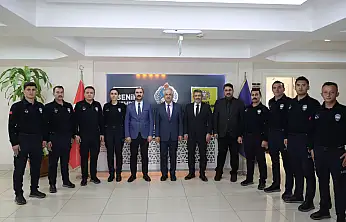 Büyükşehir Zabıta Teşkilatında Görevde Yükselme Töreni