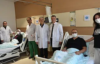 Diyaliz bitti kardeşlik başladı: Konya'da örnek çapraz nakil!