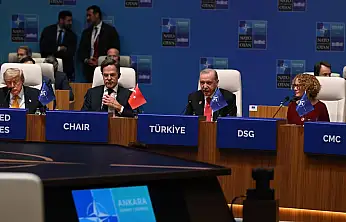 Erdoğan NATO Zirvesi'nde konuştu! 'Avrupa'daki en büyük kara ordusuna sahibiz'