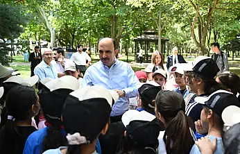 KOMEK ve Kur'an Kursu öğrencileri doyasıya eğlendi! Başkan Altay da katıldı