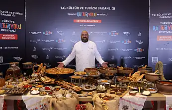 Konya, 53 lezzet noktasıyla Türkiye Kültür Yolu Festivali'nde rekor kırdı!