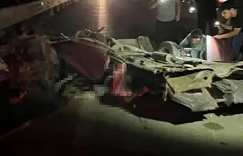Konya'da acı kaza: Karı kocayı ölüm bile ayıramadı!