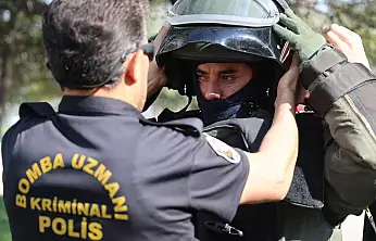 Konya'da bomba uzmanlarının ölümle dansı! Yerli ve milli robot Ertuğrul görevde