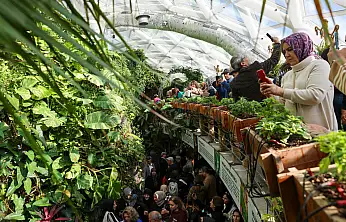 Konya'da bu bahçe yaz kış 28 derece! Mevlana'dan sonra en çok oraya gidiliyor!