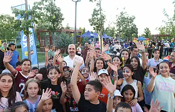 Konya'da çocuklar 'Parklarda Şenlik Var' etkinliğiyle hem eğlendi hem öğrendi!