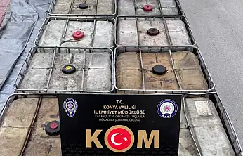 Konya'da dev operasyon! Durdurulan arabadan öyle bir şey çıktı ki...