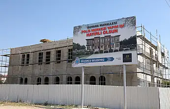 Konya'da güvenliğe önemli yatırım! Yeni polis merkezi yükseliyor