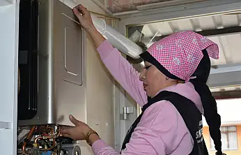 Konya'da kalıpları yıkan başarı: Sıhhi tesisatta kadın usta!