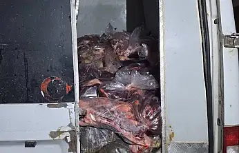 Konya'da kesildi, Ramazanda sofralara gelecekti! Skandal sevkiyatta 3 ton imha edildi!