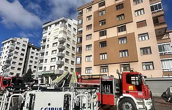Konya'da korku dolu anlar! Anne ve iki çocuğu alevlerin arasında kaldı!