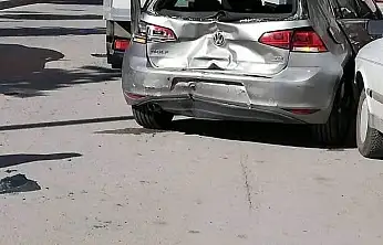 Konya'da korkutan kaza! Peş peşe çarpıştılar: 3 yaralı