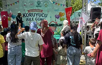 Konya'da koruyucu aile buluşması: Çocuklar gönüllerince eğlendi
