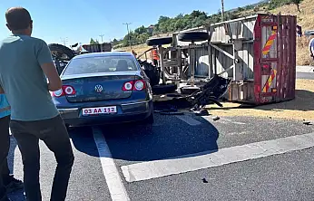 Konya'da makam aracıyla zincirleme kazaya karıştı! Dün göreve başlamıştı...