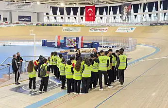 Konya'da öğrenciler bisiklet kültürünü yakından tanıdı