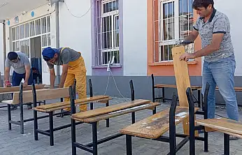 Konya'da öğretmenlerden eğitime gönüllü katkı: Okullarını boyayıp yenilediler