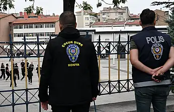 Konya'da okul çevrelerinde dikkat çeken bilanço! 9 kişi yakalandı