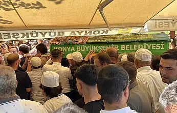 Konya'da öldürülen kuyumcu gözyaşlarıyla toprağa verildi