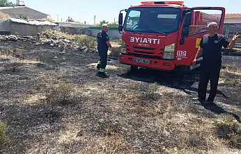Konya'da alevler mahalleyi sardı! Evlere sıçrayacaktı...