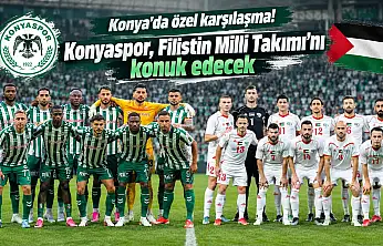 Konya'da özel karşılaşma! Konyaspor, Filistin Milli Takımı'nı konuk edecek
