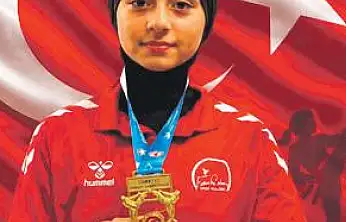 Konya'da şehit kızından gururlandıran başarı! Türkiye şampiyonu oldu