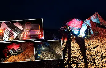 Konya'da süt tankeri ile TIR çarpıştı! 1 ölü, 1 yaralı