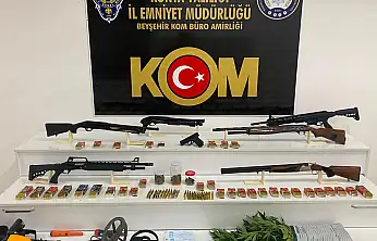 Konya'da tefecilere darbe! 11 adrese eş zamanlı baskın