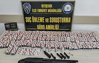 Konya'da zehir tacirlerine darbe! 5 şüpheli gözaltında