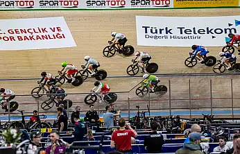 Konya'daki Avrupa Pist Bisikleti Şampiyonası'nda Üçüncü Gün Tamamlandı