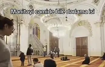 Konya'daki tarihi camide büyük saygısızlık! Bu görüntüler sosyal medyayı salladı!