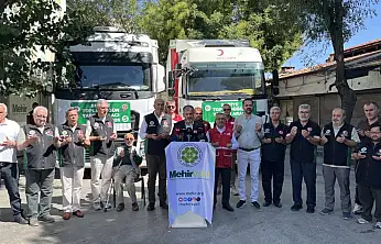 Konya'dan Suriye'ye 3 tır dolusu yardım! 45 milyon liralık çeyiz desteği yola çıktı