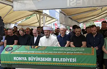 Konya iş dünyasının acı kaybı! Faik Küçükbakırcı son yolculuğuna uğurlandı