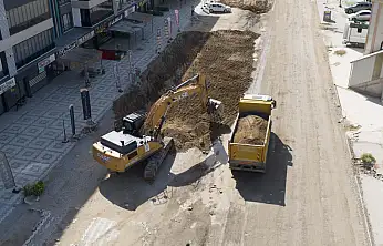 Konya'nın o caddesi baştan aşağı yenileniyor