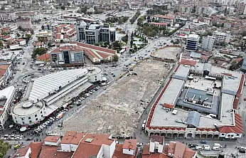 Konya'nın tarihi çarşısında dönüşümde ikinci perde kapandı