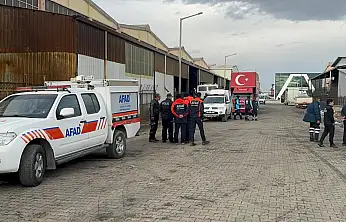 Konya sanayi sitesinde gaz paniği! AFAD, UMKE ve itfaiye seferber oldu!