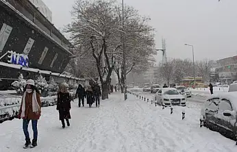 Konya'ya kar geliyor! 19 ilçe beyaza bürünecek!