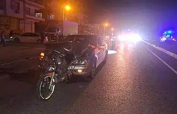 Konya yolunda otomobil motosiklete saplandı: 1 ölü, 1 yaralı!
