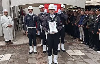 Konyalı başkomiser dualarla toprağa verildi