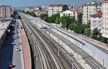 KONYARAY Banliyö Hattı'nda çevreci dönem: Tren gürültüsü için ses bariyerleri kuruluyor!
